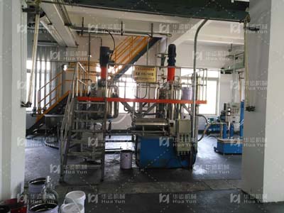 鎮(zhèn)江索普集團醋酸廠HYB-1000型標準涂料設備